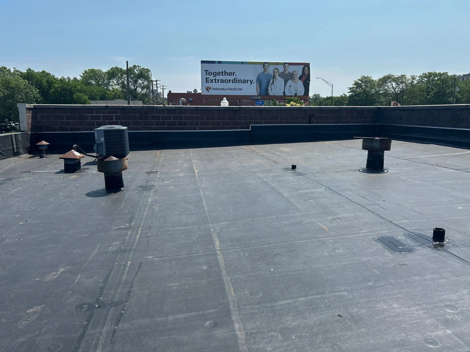Black EPDM Roofing in Ontario, CA