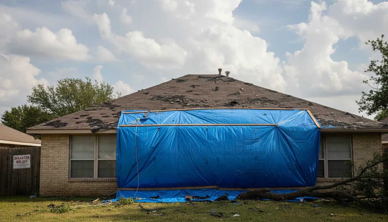 Emergency Tarp and Dry-In Service in Ontario, CA